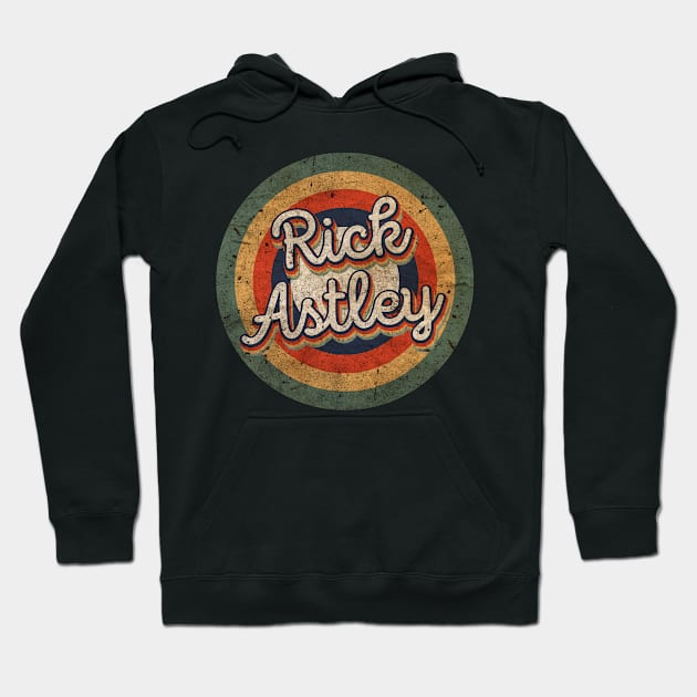 Rick Name Personalized Astley Vintage Retro 60s 70s Birthday Gift Hoodie by Romantic Sunset Style